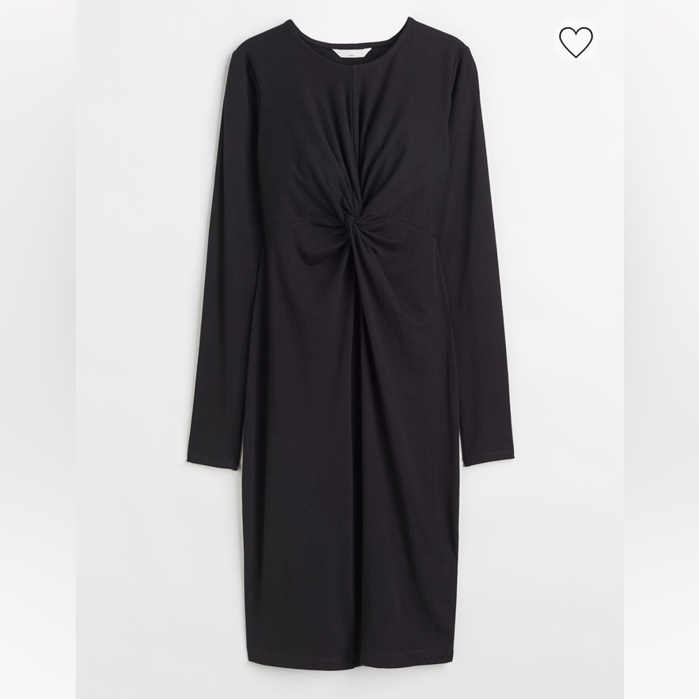 NWT H&M maternity draped jersey dress
